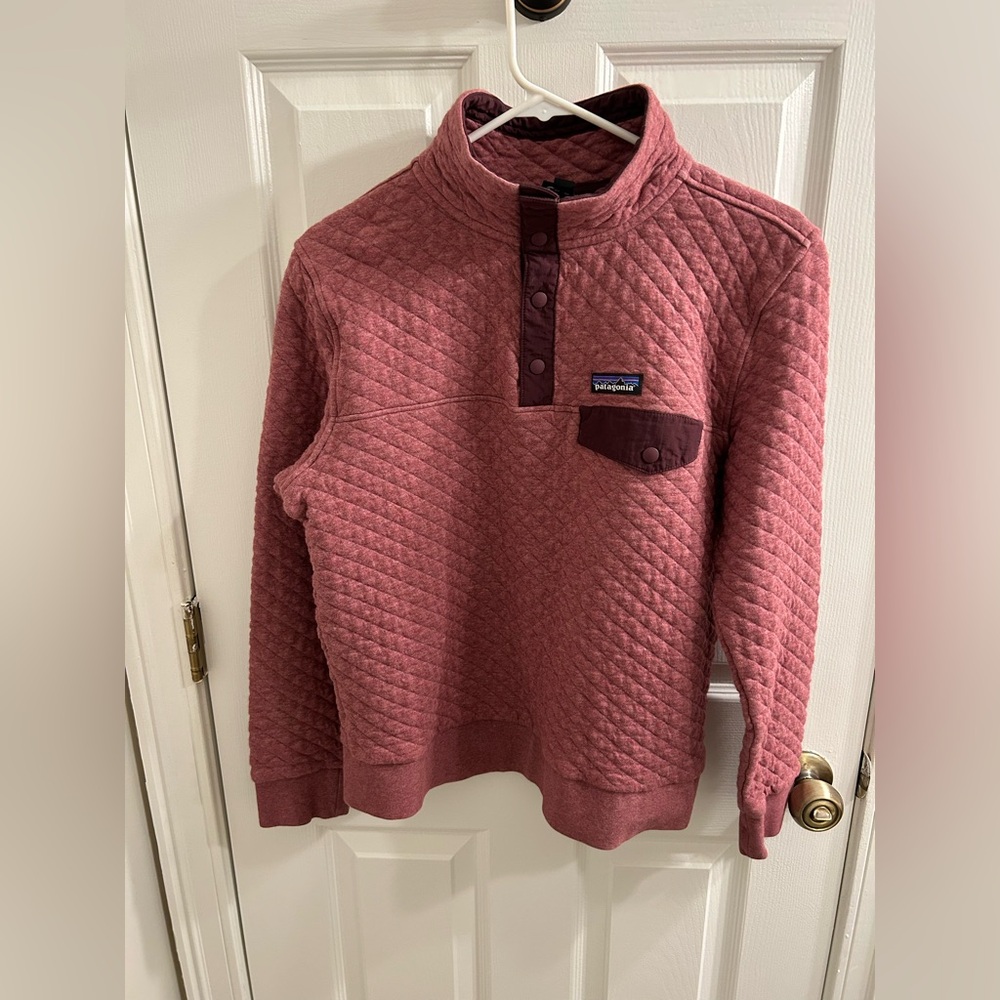 Women's Organic Cotton Quilt Snap-T® Pullover, Size L
